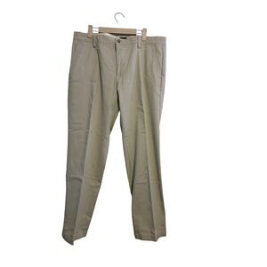 Dockers Mens Straight Fit Chino Pants Khaki Tan Cotton Blend Size 36x30